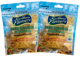 Karibbean Flavours empaque frontal mostrando pack de 2 y ventaja de conservación