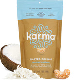 Karma bolsa frontal mostrando anacardos y coco, aporta conveniencia