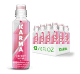 Karma botella frontal Raspberry Peach mostrando diseño y frescura