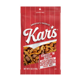 Kar’s vista frontal del empaque mostrando mezcla y marca, ideal para identificar el snack