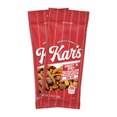 Kar’s paquete frontal Grab & Go mostrando tamaño portátil y conveniencia