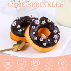 KASVAN perlas decorando cupcake dando acabado elegante