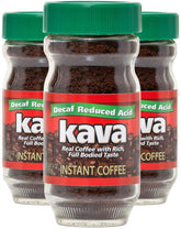 Kava frasco frontal mostrando el envase y conveniencia
