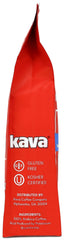 Kava molienda en primer plano con textura uniforme y sabor limpio