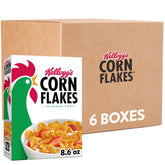 Kellogg's caja frontal mostrando diseño y sello de frescura