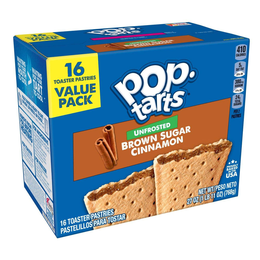 Kellogg's Pop-Tarts presentacion frontal paquete familiar conveniencia