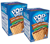 Kelloggs Poptarts frente del empaque mostrando tamaño práctico