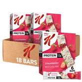 Kellogg's Special K empaque frontal mostrando 18 barras listo para llevar