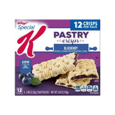 Kellogg's Special K paquete frente mostrando diseño y fácil transporte