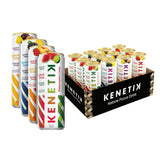 Kenetik lata frontal mostrando el diseño y la promesa de enfoque sin cafeína