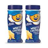 Kernel Season's envase frontal mostrando White Cheddar para identificar el producto