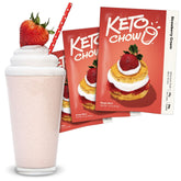 Keto Chow paquete frontal mostrando la presentación y conveniencia