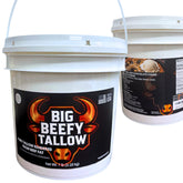 Ketostat cubeta frontal Big Beefy mostrando envase a granel y confianza