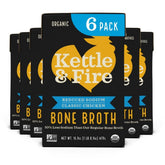 Kettle & Fire envase frontal mostrando el diseño y descripción del producto