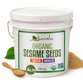 kevala empaque frontal 4 lb mostrando información y beneficio orgánico