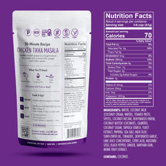 Kevin's Natural Foods primer plano de la textura cremosa de la salsa