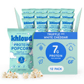 Khloud paquete frontal trufa y cheddar, muestra diseño y conveniencia