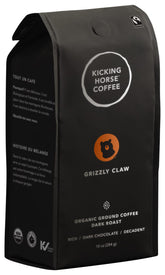 Kicking Horse envase frontal Grizzly Claw mostrando diseño y robustez