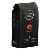 Kicking Horse Smart Ass frente del paquete mostrando diseño y tamaño 10 oz, identificación rápida del café