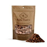 KIDU PANTRY frente del paquete resellable mostrando volumen y frescura