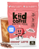 kiid envase frontal chocolate mostrando raciones y beneficios