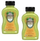 Kikkoman botella frente que muestra diseño y tamaño práctico