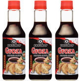 Kikkoman frasco frontal con etiqueta clara, ideal para identificar la salsa rápidamente