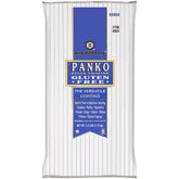 Kikkoman panko sin gluten paquete frontal muestra tamaño y uso