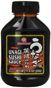 Kikkoman Unagi salsa presentación frontal con etiqueta clara y beneficios de sabor