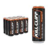 Kill Cliff lata frente Smashing Citrus mostrando diseño y beneficio refrescante