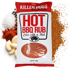 Killer Hogs frente del paquete 5 lb muestra envase resistente y uso frecuente