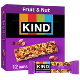 KIND empaque frontal mostrando pack de 12 barras y conveniencia