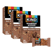KIND empaquetado frontal mostrando cajas y ventaja de porciones individuales