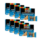 KIND empaque frontal mostrando barras y beneficios rápidos
