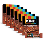 KIND empaque frontal Dark Chocolate Mocha Almond mostrando 36 barras y conveniencia