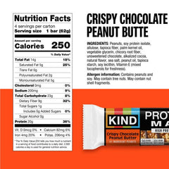 KIND primer plano textura de nueces y cobertura chocolateada nutritiva