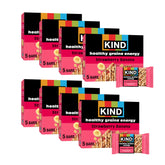 KIND empaque frontal con sabor fresa plátano, fácil identificación y conveniencia