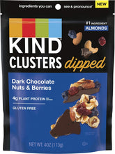 KIND frente del empaque mostrando pouches y beneficios prácticos