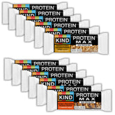 KIND empaque frontal mostrando 12 barras y beneficios nutricionales