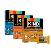 KIND caja frontal mostrando pack variedad y practicidad