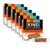 KIND empaque frontal mostrando 30 barras y beneficio de snack keto