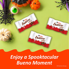 Kinder Bueno detalle de oblea crujiente para apreciar la textura y frescura