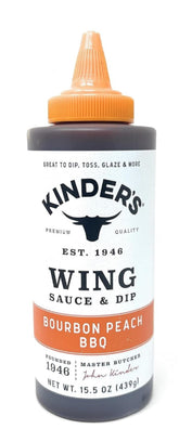 Kinder's botella frontal mostrando etiqueta y volumen fácil identificar