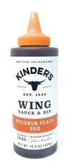Kinder's botella frontal mostrando etiqueta y volumen fácil identificar