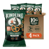 Kindling paquete frontal 7 oz mostrando diseño y beneficio proteico