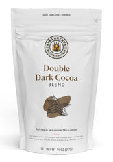 King Arthur cacao en polvo frontal con empaque visible y color intenso