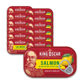 King Oscar lata frontal mostrando diseño y conveniencia