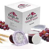 Kingdom copa de comunión frente con etiqueta clara y fácil distribución