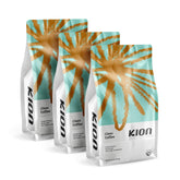 Kion paquete frontal mostrando diseño y frescura