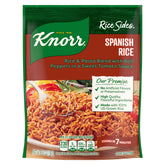 Knorr empaque frontal del Arroz Español mostrando marca y porción